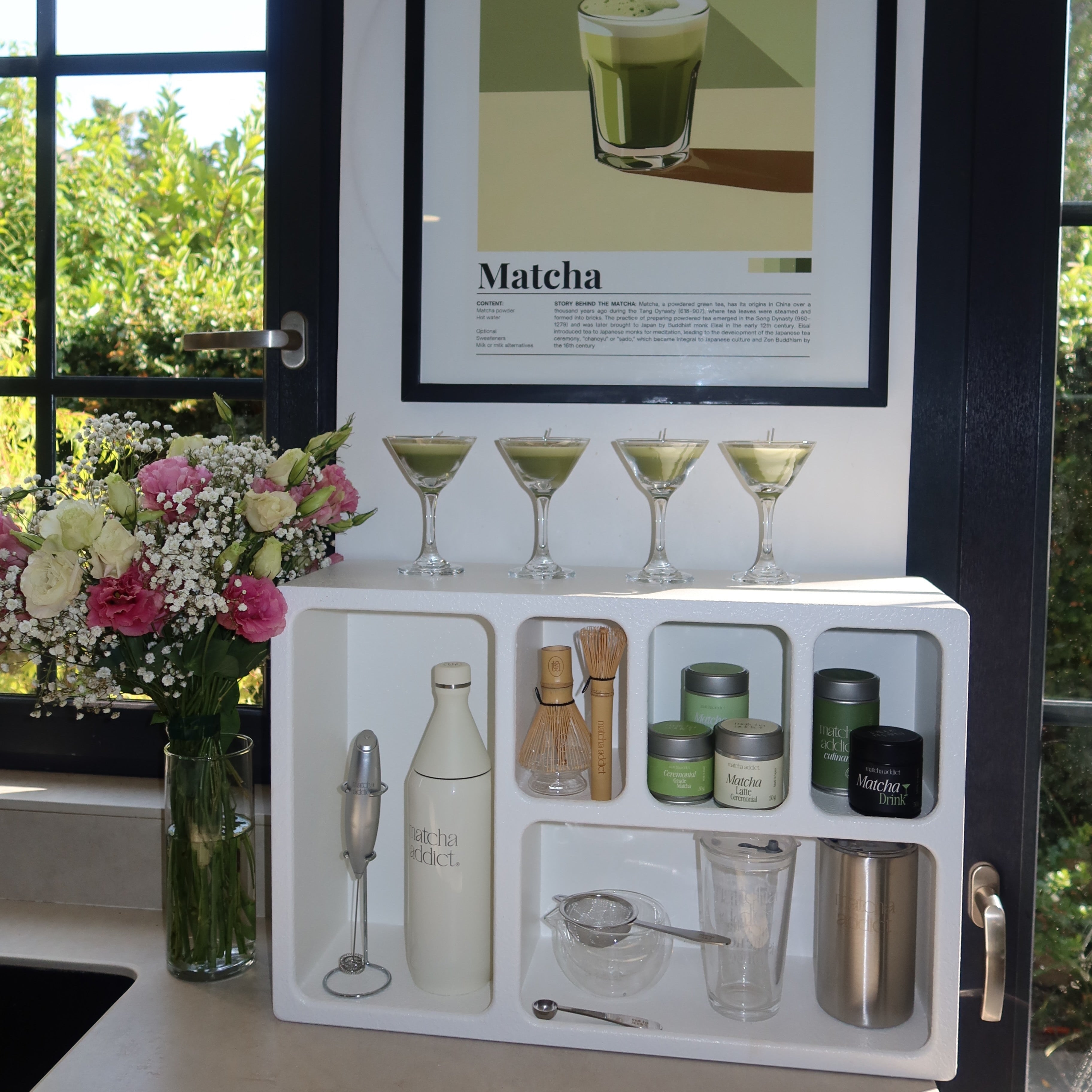 Mueble Matcha- Coffee Station