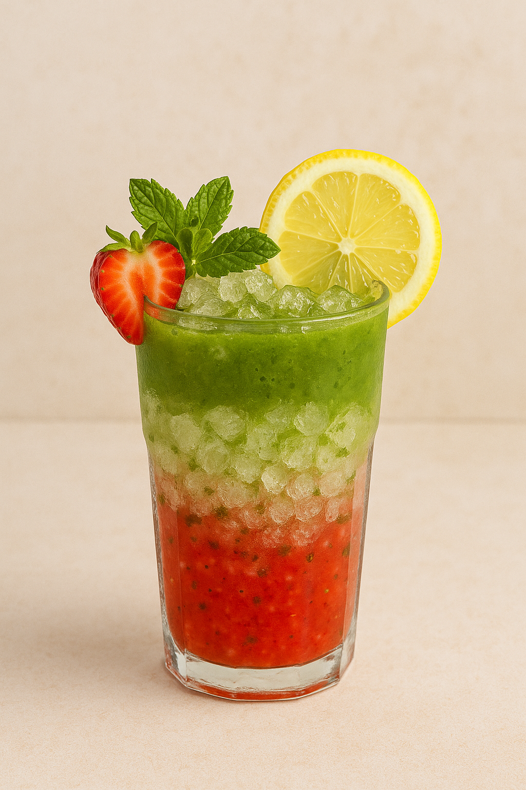 MOJITO DE FRESA MATCHA