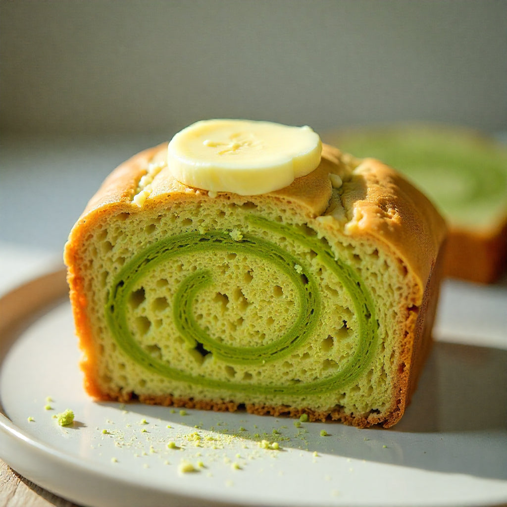 BANANA BREAD CON MATCHA