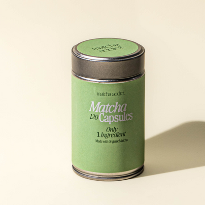 Cápsulas 100% Matcha Orgánico