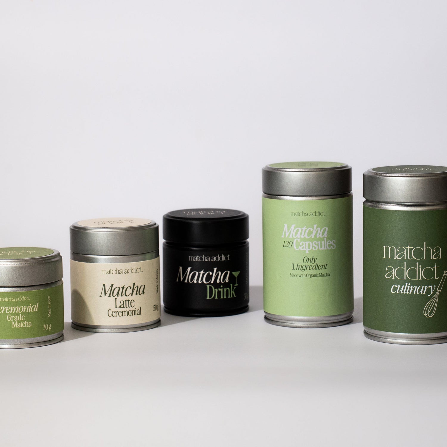 Colección completa Matcha Addict