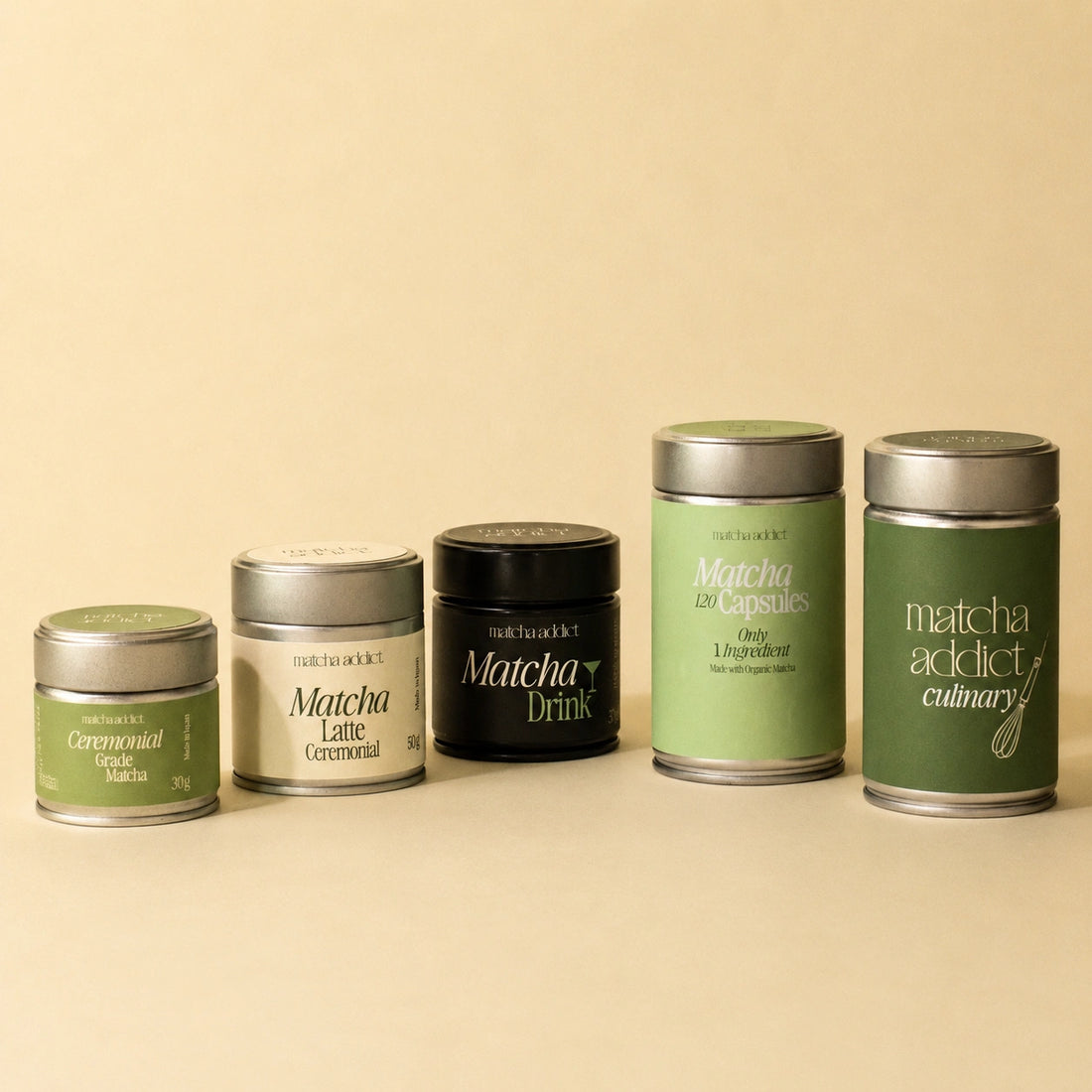 Colección completa Matcha Addict