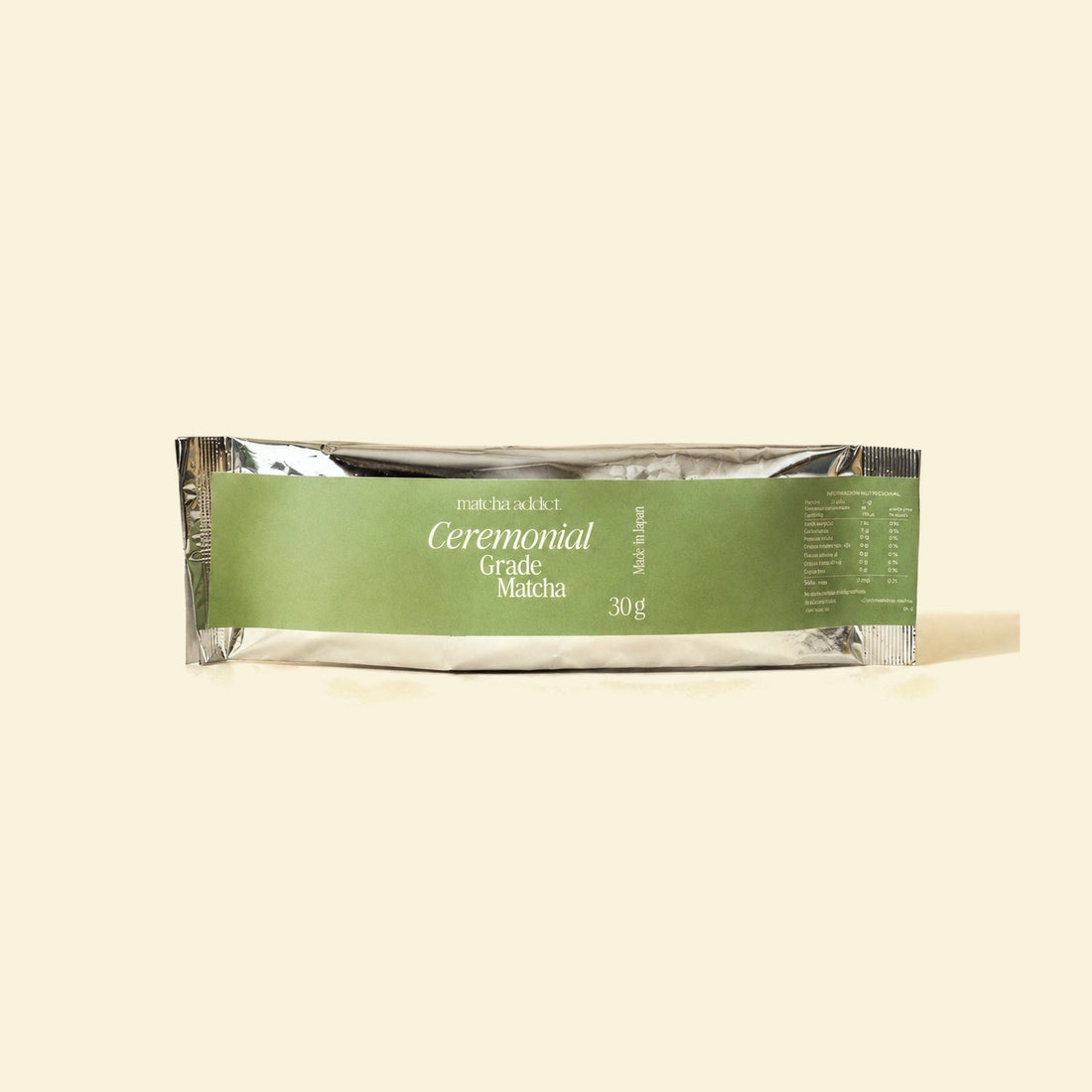 Bolsa de recarga de matcha ceremonial japonés de 30 g de Matcha Addict